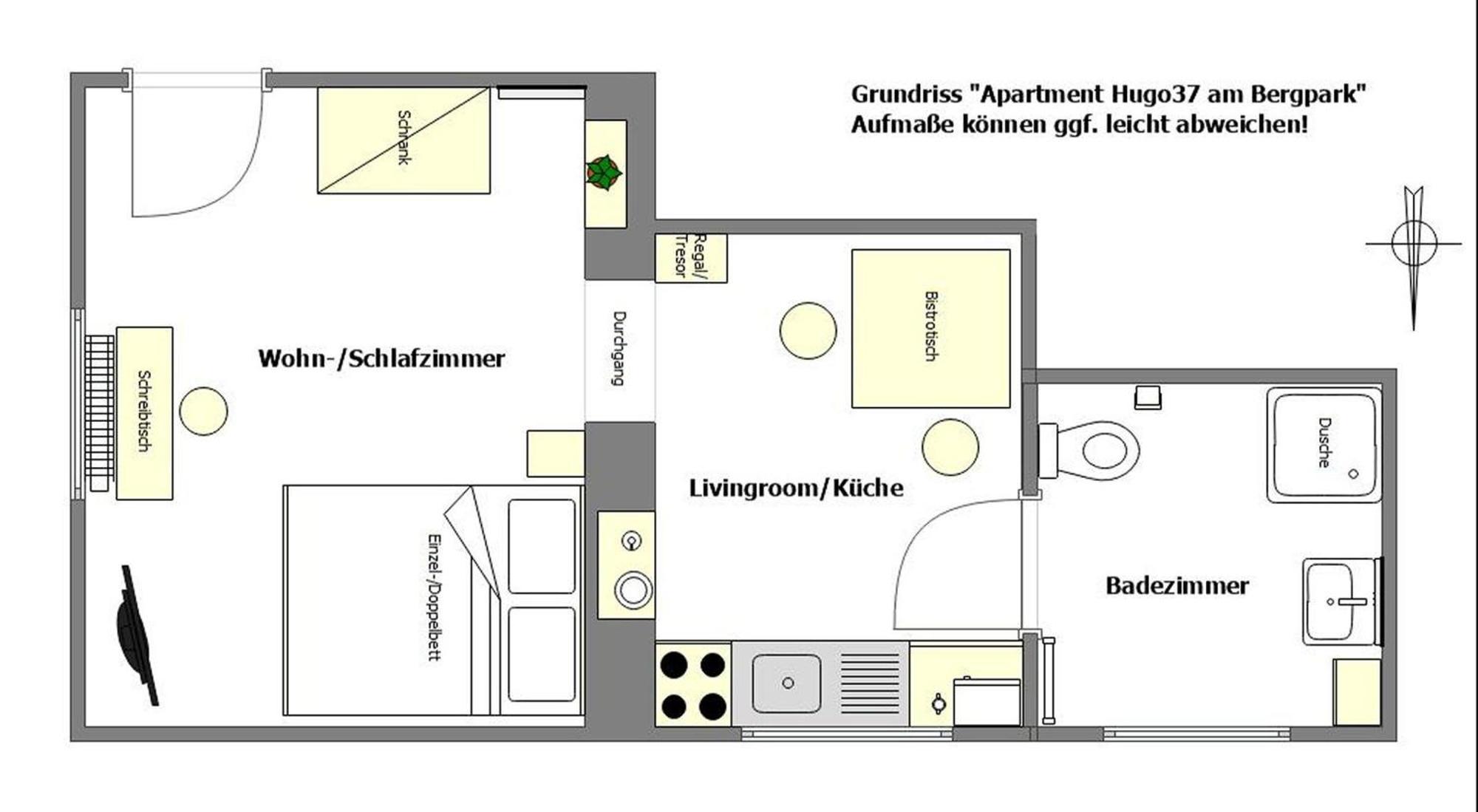 Apartment Hugo37 Am Bergpark Kassel Kültér fotó